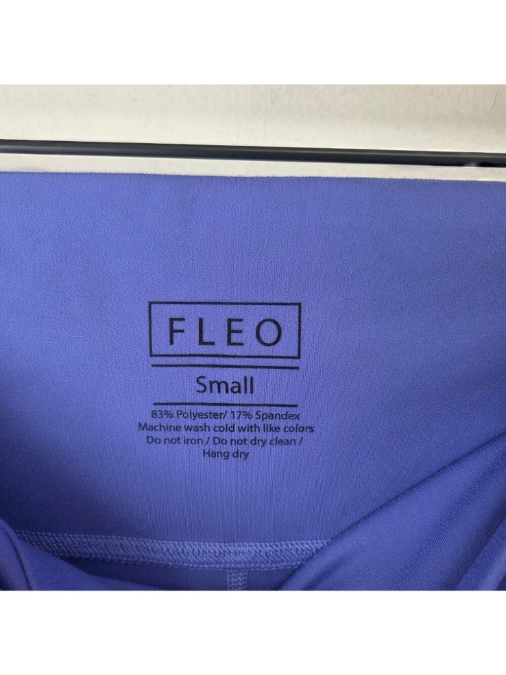 BUNDLE (2) FLEO High Rise Biker Shorts Running Blue Green Women's S - Picture 4 of 7